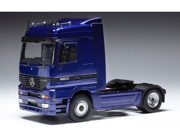 IXO MODEL TR121 MERCEDES ACTROS MP1 1995 MET.DARK BLUE 1:43 Modellino