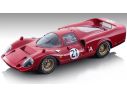 TECNOMODEL TMD18255B FERRARI 365 P2/3 DROGO N.21 SCCA ELKHART LAKE 1969 1:18 Modellino