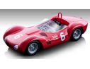 TECNOMODEL TMD18276B MASERATI BIRDCAGE TIPO 61 N.6 WINN.MEADOWDALE 1961 R.PENSKE 1:18 Modellino