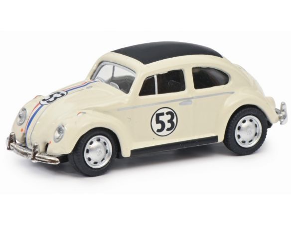 SCHUCO SH21888 VW KAFER HERBIE N.53 1:64 Modellino