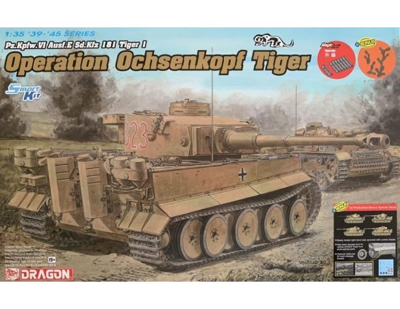 DRAGON D6328 OPERATION OCHSENKOPF TIGER KIT 1:35 Modellino