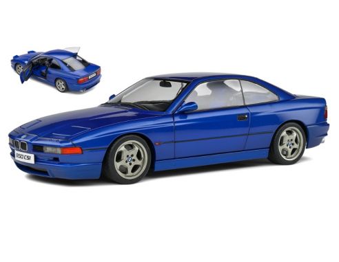 SOLIDO SL1807002 BMW 850 (E31) CSI 1990 TOBAGGO BLUE 1:18 Modellino