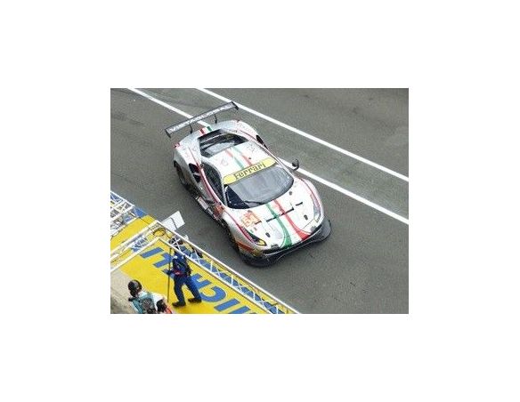 LOOKSMART LSLM124 FERRARI 488 GTE EVO N.54 LMGTE 24H LM 2021 FLOHR/FISICHELLA/CASTELL.1:43 Modellino