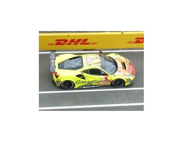 LOOKSMART LSLM126 FERRARI 488 GTE EVO N.57 LMGTE 24H LM 2021 KIMURA/AANDREWS/JENSEN 1:43 Modellino