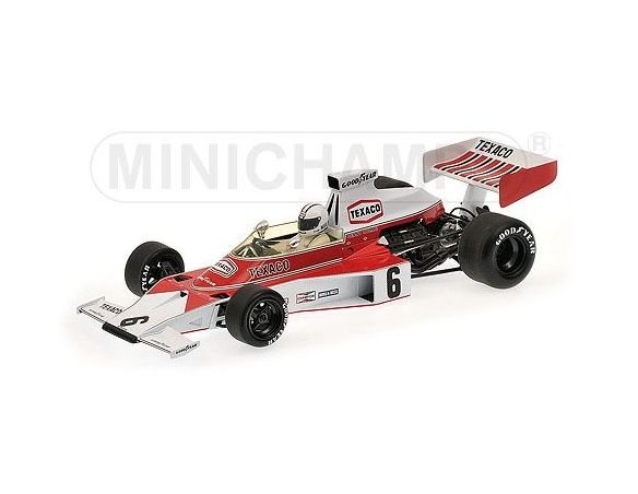 MINICHAMPS 530741806 McLAREN FORD M23 TEXACO D. HULME 1974 Modellino