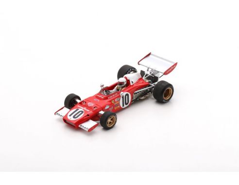 LOOKSMART LSRC031 FERRARI 312B2 N.10 4th BRAZIL GP 1973 ARTURO MERZARIO 1:43 Modellino