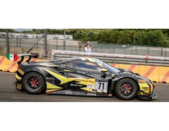 LOOKSMART LSRC109 FERRARI 488 GT3 N.71 24H SPA 2021 FUOCO/ILOT/RIGON 1:43 Modellino