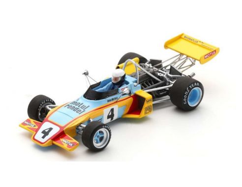 SPARK MODEL SF243 BRABHAM BT38 N.4 3e GP D'ALBI F2 1972 BOB WOLLEK 1:43 Modellino