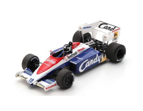 SPARK MODEL S2783 TOLEMAN TG184  STEFAN JOHANSSON 1984 N.19 4th ITALIAN GP 1:43 Modellino