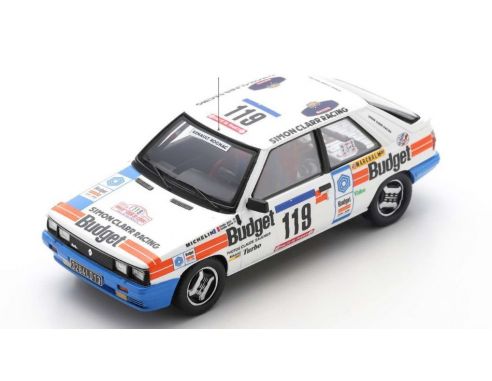 SPARK MODEL S5571 RENAULT 11 TURBO N.119 TDC RALLY FRANCE 1984 A.OREILLE-S.OREILLE 1:43 Modellino