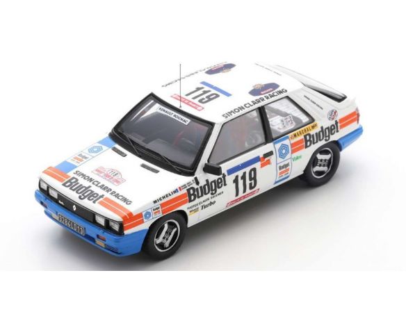 SPARK MODEL S5571 RENAULT 11 TURBO N.119 TDC RALLY FRANCE 1984 A.OREILLE-S.OREILLE 1:43 Modellino