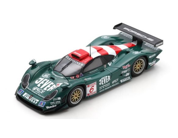SPARK MODEL S5996 PORSCHE 911 GT1-98 N.6 FIA GT 3rd SILVERSTONE 1998 M.BARTELS-HAHNE 1:43 Modellino
