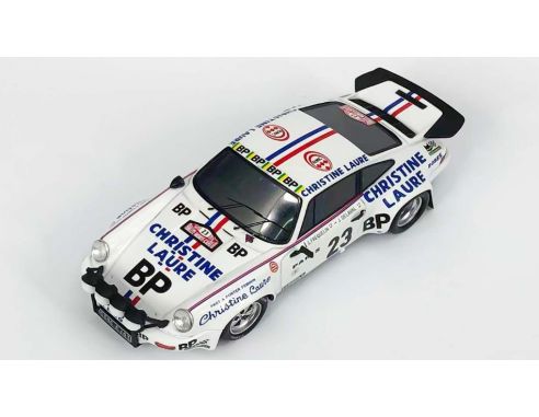 SPARK MODEL S6633 PORSCHE 911 CARRERA RS 3.0 N.23 7th MONTE CARLO 1976 FREQUELIN-DELAVAL Modellino