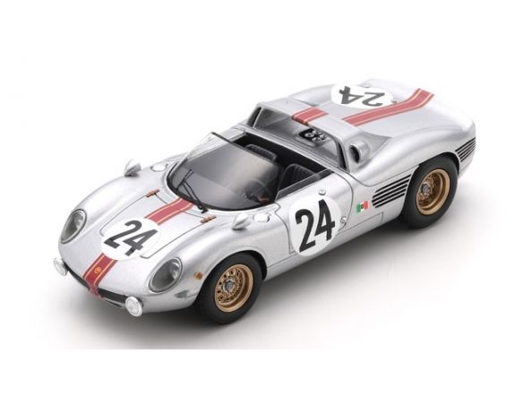 SPARK MODEL S7560 SERENISSIMA SPIDER N.24 LM 1966 J-C.SAUER-J.DE MORTEMART 1:43 Modellino