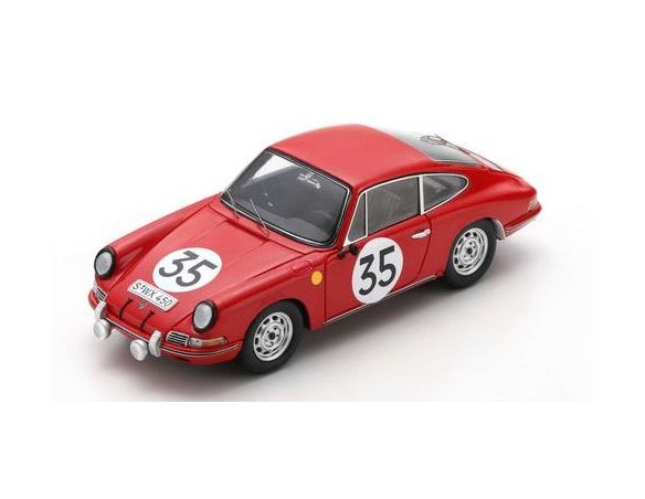 SPARK MODEL S9735 PORSCHE 911S N.35 LM 1966 J.KERGUEN-FRANC 1:43 Modellino