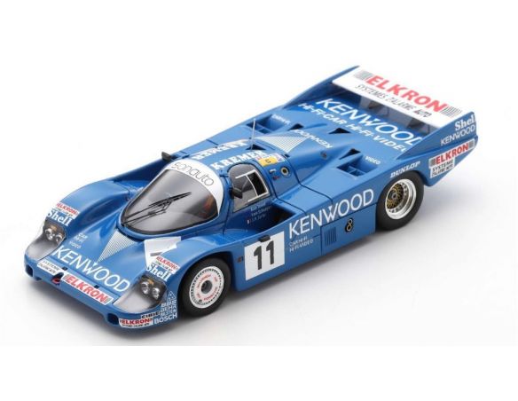 SPARK MODEL S9858 PORSCHE 956 N.11 6th LM 1984 A.JONES-V.SCHUPPAN-J.P.JARIER 1:43 Modellino