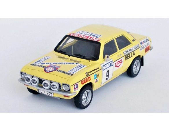 TROFEU TFDSN46 OPEL ASCONA A 1000 LAKES RALLY 1974 WALDEGAARD/HERTZ 1:43 Modellino