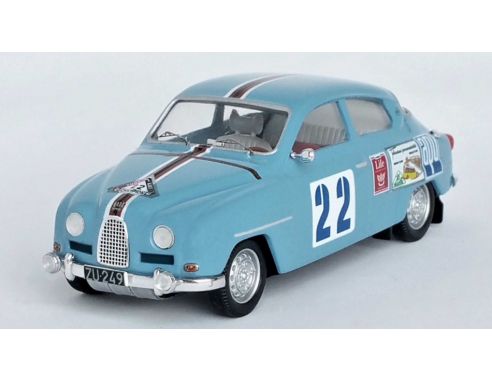 TROFEU TFRRFI23 SAAB 96 1000 LAKES RALLY 1962 LAMPINEN/AHAVA 1:43 Modellino
