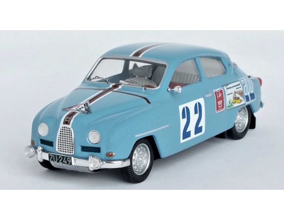 TROFEU TFRRFI23 SAAB 96 1000 LAKES RALLY 1962 LAMPINEN/AHAVA 1:43 Modellino
