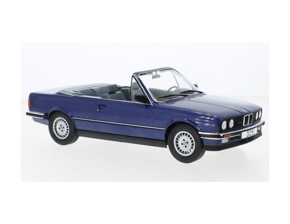MODELCARGROUP MCG18381 BMW 325I (E30) CONVERTIBLE MET.BLUE 1:18 Modellino