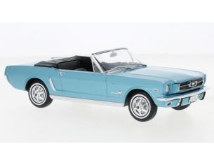 WHITEBOX WB124119 FORD MUSTANG CONVERTIBLE MET.TURQUOISE 1:24 Modellino