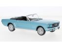 WHITEBOX WB124119 FORD MUSTANG CONVERTIBLE MET.TURQUOISE 1:24 Modellino