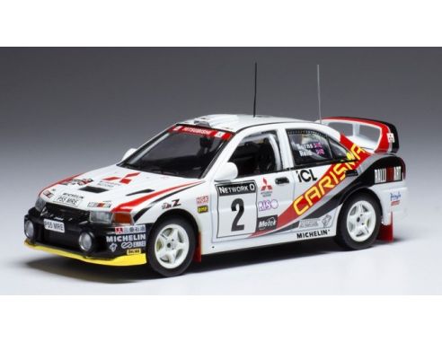 IXO MODEL RAC392 MITSUBISHI CARISMA WRC N.2 RAC RALLY 1997 25th ANN.BURNS/REID 1:43 Modellino