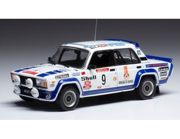 IXO MODEL RAC396 LADA 2105 VFTS N.9 RALLY NEUSELAAND 1985BRUNDZA/DADVANI 1:43 Modellino