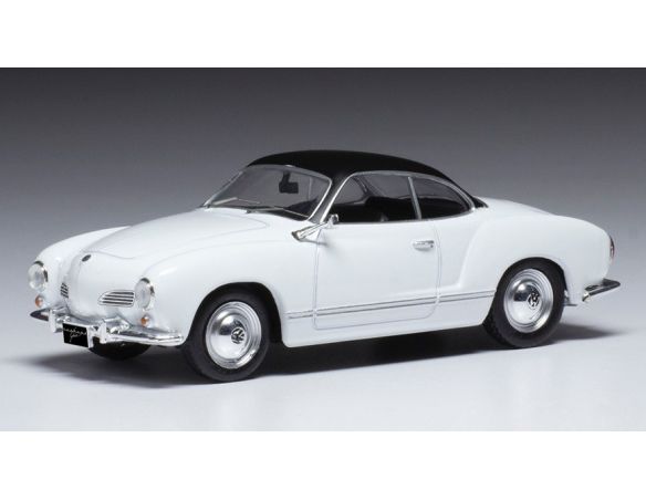 IXO MODEL CLC421N VW KARMANN GHIA COUPE 1962 WHITE 1:43 Modellino