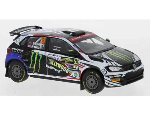 IXO MODEL RAM797LQ VW POLO GTI R5 N.55 RALLY WALES 2019SOLBERG/MILLS 1:43 Modellino