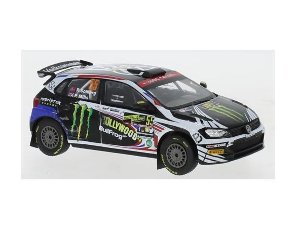 IXO MODEL RAM797LQ VW POLO GTI R5 N.55 RALLY WALES 2019SOLBERG/MILLS 1:43 Modellino