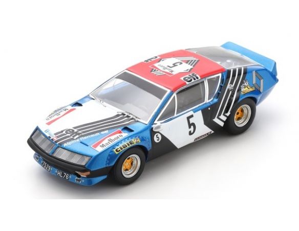 SPARK MODEL SF196 ALPINE A310 N.5 RONDE CEVENOLE 1974 JEAN-PIERRE NICOLAS 1:43 Modellino