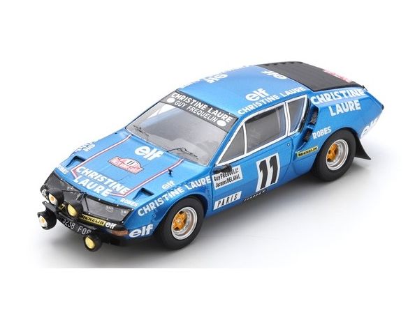 SPARK MODEL S5469 ALPINE A310 N.11 RALLY MONTE CARLO 1977 G.FREQUELIN-J.DELAVAL 1:43 Modellino