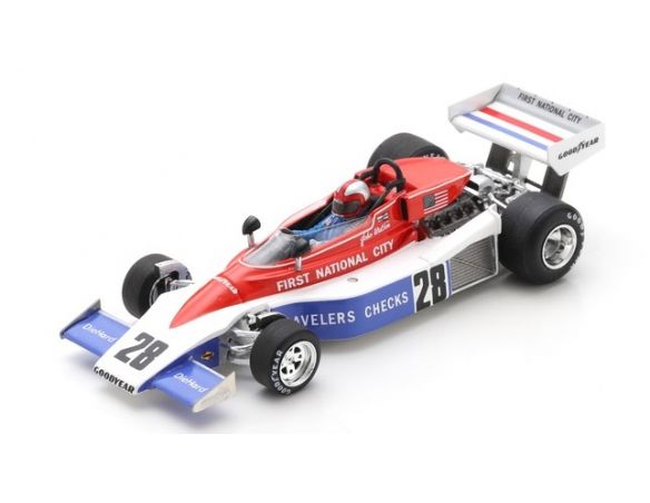 SPARK MODEL S7224 PENSKE PC3 JOHN WATSON 1976 N.28 MONACO GP 1:43 Modellino