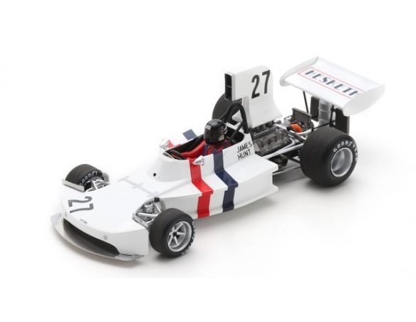 SPARK MODEL S7266 MARCH 731 JAMES HUNT 1973 N.27 AUSTRIAN GP 1:43 Modellino