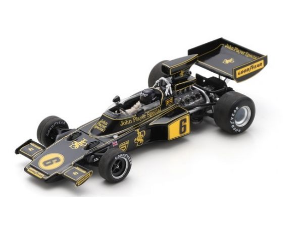SPARK MODEL S7297 LOTUS 72E JACKY ICKX 1975 N.6 2nd SPANISH GP 1:43 Modellino