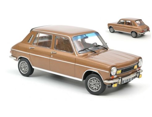 NOREV NV185750 SIMCA 1100 TI 1974 SANDALWOOD METALLIC 1:18 Modellino