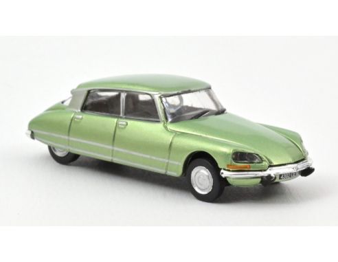 NOREV NV157086 CITROEN DS 23 1972 GREEN METALLIC 1:87 Modellino
