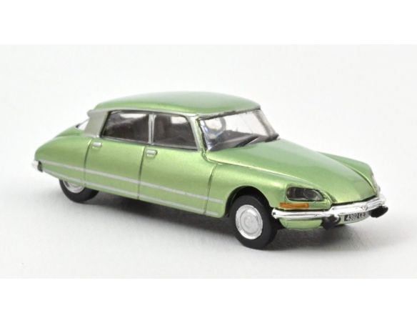 NOREV NV157086 CITROEN DS 23 1972 GREEN METALLIC 1:87 Modellino