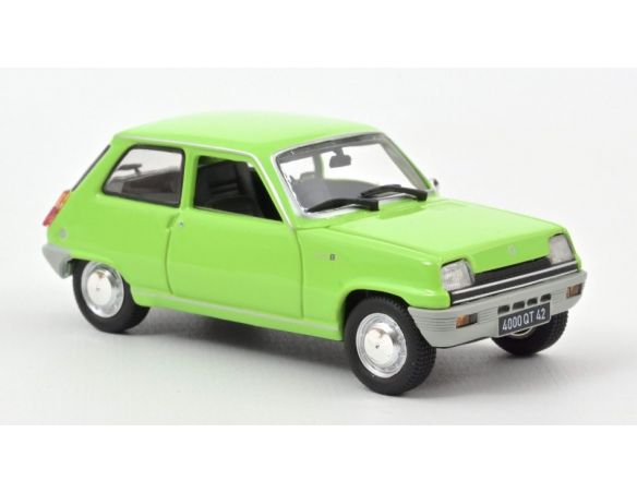 NOREV NV510531 RENAULT 5 TL 1972 LIGHT GREEN 1:43 Modellino