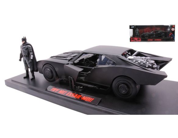 JADA TOYS JADA253216002 BATMAN BATMOBILE 2022 TRY ME WITH FIGURE 1:18 Modellino