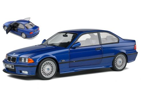 SOLIDO SL1803908 BMW E36 COUPE M3 1994 AVIUS BLUE 1:18 Modellino