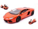 WELLY WE18041O LAMBORGHINI AVENTADOR LP700 2011 ORANGE ARGOS 1:18 Modellino