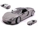 WELLY WE18051WSGY PORSCHE 918 SPYDER W/CLOSED TOP GREY 1:18 Modellino