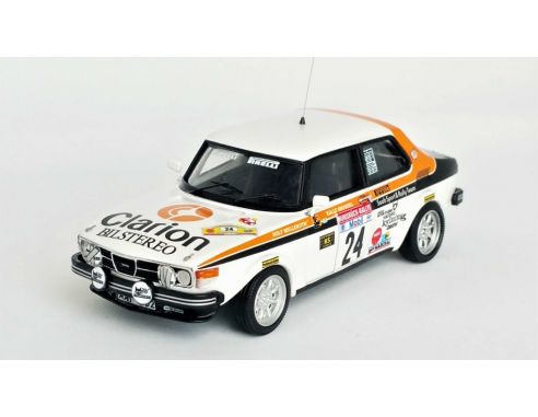 TROFEU TFDSN50 SAAB 99 HUNSRUCK RALLY 1981 GRUNDEL/MELLEROTH 1:43 Modellino