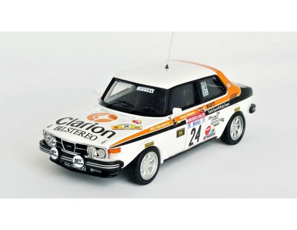 TROFEU TFDSN50 SAAB 99 HUNSRUCK RALLY 1981 GRUNDEL/MELLEROTH 1:43 Modellino