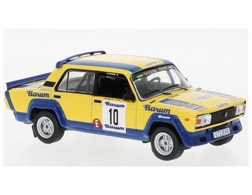 IXO MODEL RAC406A LADA 2105 VFTS N.10 BARUM RALLY 1984 LANK/MILOS 1:43 Modellino