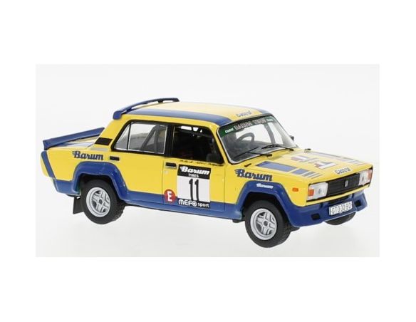 IXO MODEL RAC406B LADA 2105 VFTS N.11 VALASSKAA ZIMA RALLY 1984 LANK/MILOS 1:43 Modellino