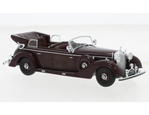 IXO MODEL CLC449 MERCEDES 770K (W150) 1938 DARK RED 1:43 Modellino