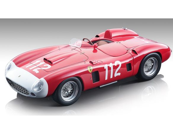 TECNOMODEL TMD18211C FERRARI 860 MONZA N.112 TARGA FLORIO 1956 COLLINS/CASTELLOTTI 1:18 Modellino